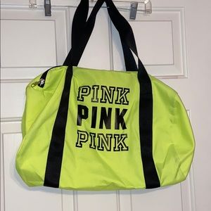 PINK duffle  bag